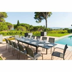 Fauteuil Empilable Piazza Hespéride Anthracite/graphite 17 Fauteuil Empilable Piazza Hespéride Anthracite/graphite -Demeyers Magasin fauteuil empilable piazza hesperide anthracite graphite 1 7