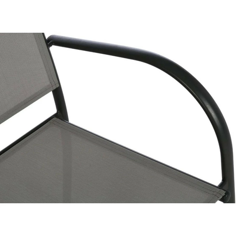 Fauteuil Empilable Piazza Hespéride Galet/graphite 7 Fauteuil Empilable Piazza Hespéride Galet/graphite – Image 5