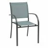 Fauteuil Empilable Piazza Hespéride Jade/graphite -Demeyers Magasin fauteuil empilable piazza hesperide jade graphite