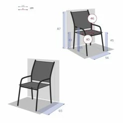 Fauteuil Empilable Piazza Hespéride Lin/blanc 7 Fauteuil Empilable Piazza Hespéride Lin/blanc -Demeyers Magasin fauteuil empilable piazza hesperide lin blanc 2
