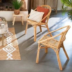 Fauteuil En Rotin Bohemian Dream Atmosphera -Demeyers Magasin fauteuil en rotin bohemian dream atmosphera 4