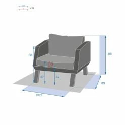 Fauteuil Extérieur Axiome Hespéride 9 Fauteuil Extérieur Axiome Hespéride -Demeyers Magasin fauteuil exterieur axiome hesperide 3