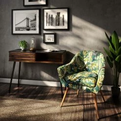 Fauteuil Motif Jungle Sango Atmosphera -Demeyers Magasin fauteuil motif jungle sango atmosphera 1