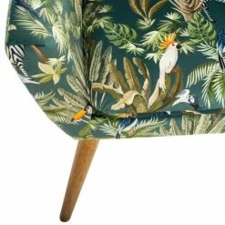 Fauteuil Motif Jungle Sango Atmosphera -Demeyers Magasin fauteuil motif jungle sango atmosphera 2