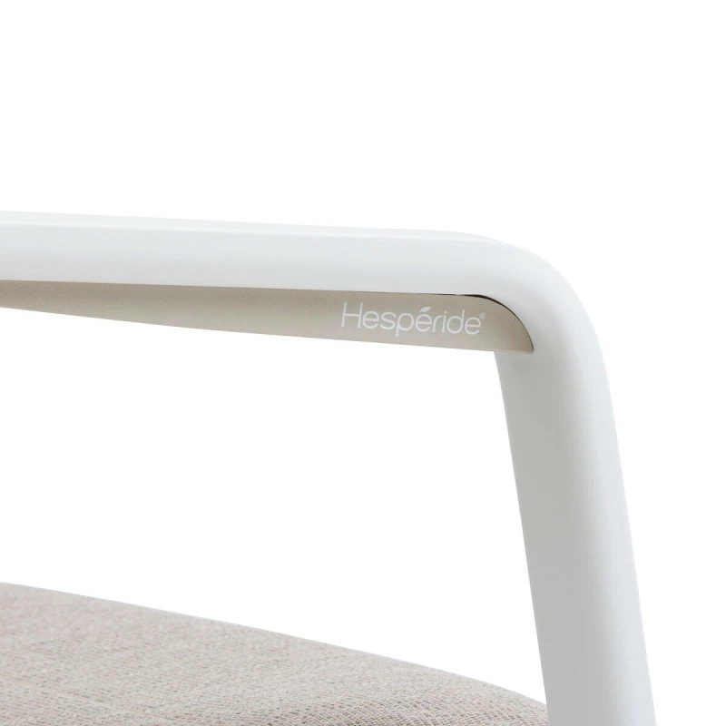 Fauteuil Repas Extérieur Diese Badiane/blanc Hespéride 5 Fauteuil Repas Extérieur Diese Badiane/blanc Hespéride – Image 3