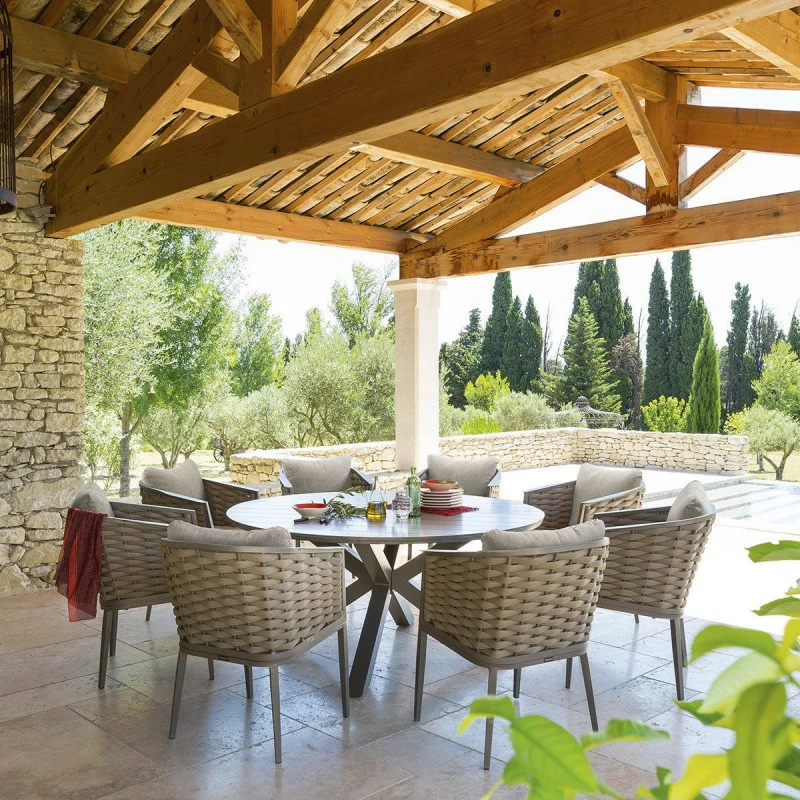 Fauteuil Repas Extérieur Embruns Mailles Hespéride 4 Fauteuil Repas Extérieur Embruns Mailles Hespéride – Image 2