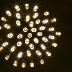 Guirlande Programmable 500 LED 50 Mètres Blanc Chaud FV