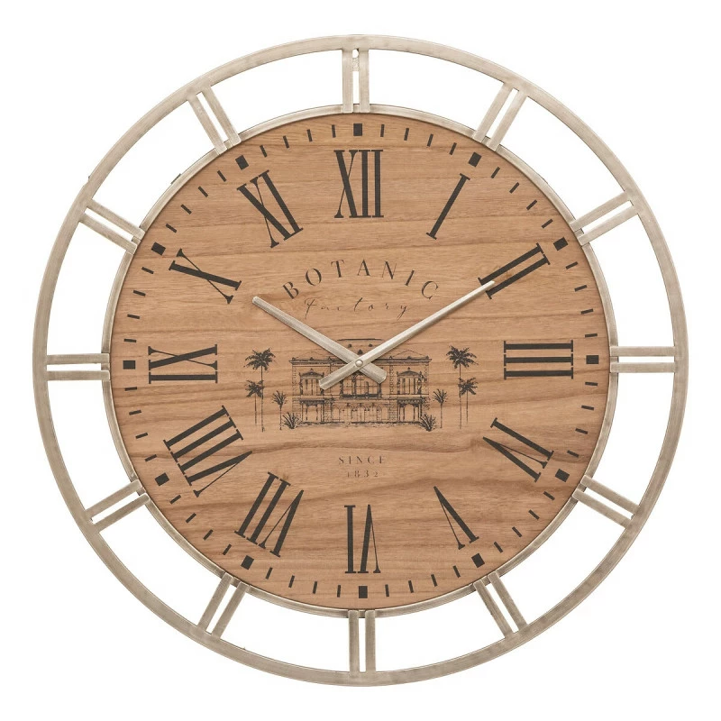 Horloge 70 Cm Métal Et Bois Bota Atmosphera 3 Horloge 70 Cm Métal Et Bois Bota Atmosphera