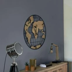 Horloge 90cm Monde Jay Atmosphera -Demeyers Magasin horloge 90cm monde jay atmosphera 3