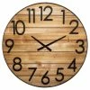 Horloge Abby En Métal Et Bois D70 Atmosphera -Demeyers Magasin horloge abby en metal et bois d70 atmosphera