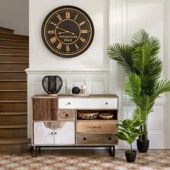 Horloge En Bois D77 Aedan Atmosphera -Demeyers Magasin horloge en bois d77 aedan atmosphera 2