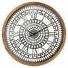 Horloge Métal Et Bois D63 Louison Atmosphera -Demeyers Magasin horloge metal et bois d63 louison atmosphera