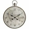 Horloge Métal Vitre Bombée D55 Cm Atmosphera -Demeyers Magasin horloge metal vitre bombee diam 55 cm atmosphera