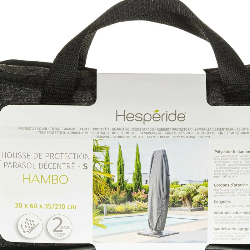 Housse De Protection Pour Parasol Déporté S Hambo Hespéride 5 Housse De Protection Pour Parasol Déporté S Hambo Hespéride – Image 3