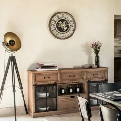 Horloge D57 Métal Méca Stella Atmosphera -Demeyers Magasin i 2