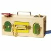 Jeu D'éveil Sensoriel En Bois Serrures -Demeyers Magasin jeu d eveil sensoriel en bois serrures