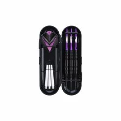 Jeu De 3 Fléchettes Pro Pointe Acier 23g Cupra Violet -Demeyers Magasin jeu de 3 flechettes pro pointe acier 23g cupra violet 4