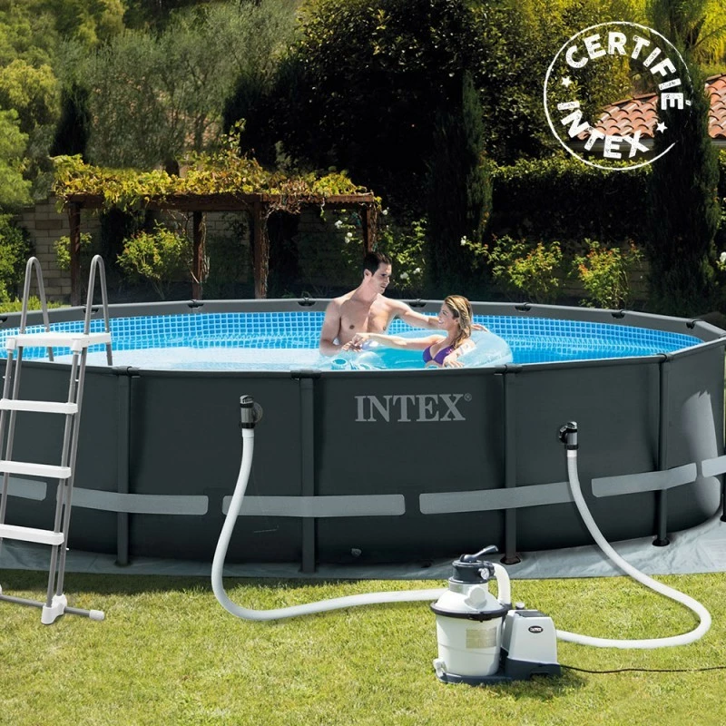 Kit Piscine Tubulaire Ultra XTR 4.88 X H1.22 Intex 6 Kit Piscine Tubulaire Ultra XTR 4.88 X H1.22 Intex – Image 4