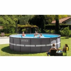 Kit Piscine Tubulaire Ultra XTR 5.49 X H1.32m Intex 8 Kit Piscine Tubulaire Ultra XTR 5.49 X H1.32m Intex -Demeyers Magasin kit piscine tubulaire ultra frame 549xh132m intex 2