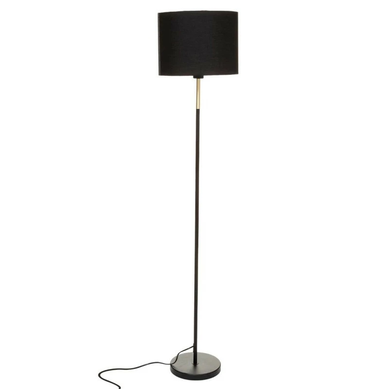 Lampadaire Droit Jule Noir Et Doré Atmosphera 3 Lampadaire Droit Jule Noir Et Doré Atmosphera