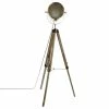 Lampadaire Métal Et Bois Ebor Bronze Atmosphera -Demeyers Magasin lampadaire metal et bois ebor bronze atmosphera h 152 cm