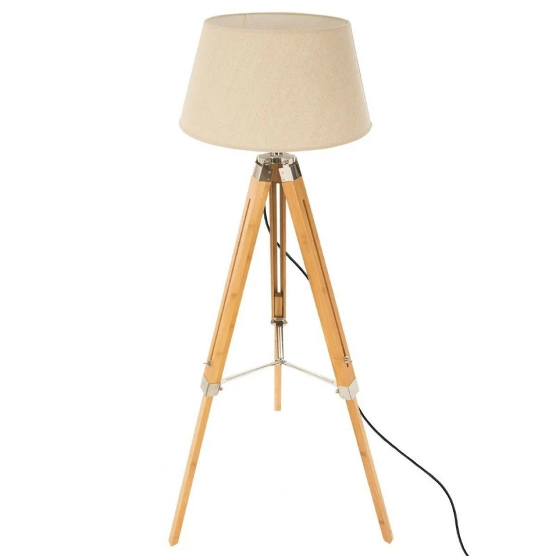 Lampadaire Trépied Runo Ivoire Bambou Atmosphera H 145 Cm 3 Lampadaire Trépied Runo Ivoire Bambou Atmosphera H 145 Cm