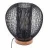 Lampe En Métal Fil Noir Noda Atmosphera -Demeyers Magasin lampe en metal fil noir