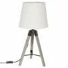 Lampe Trépied Runo écru Atmosphera H 58 Cm -Demeyers Magasin lampe trepied runo ecru atmosphera h 58 cm