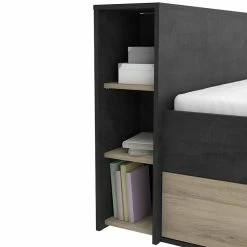 Demeyere Lit 140x190 Cm Pocket Naturel Et Noir -Demeyers Magasin lit 140x190 cm pocket naturel et noir 5