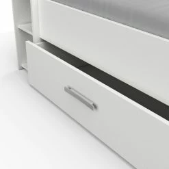 Demeyere Lit 140x190 Cm Pocket Blanc -Demeyers Magasin lit 2 places polly blanc 4