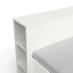 Demeyere Lit 140x190 Cm Pocket Blanc -Demeyers Magasin lit 2 places polly blanc 5