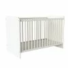Demeyere Lit à Barreaux 60x120 Avec Sommier Reverso Blanc -Demeyers Magasin lit a barreaux 60x120 avec sommier reverso blanc