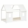 Lit Cabane Enfant Pin Blanc 90x190 Atmosphera -Demeyers Magasin lit cabane enfant pin blanc 90x190 atmosphera