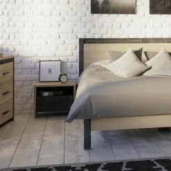 Demeyere Chevet Kansas 1 Tiroir 1 Niche 10 Demeyere Chevet Kansas 1 Tiroir 1 Niche -Demeyers Magasin lit colorado 2 personnes 160x200 cm 2