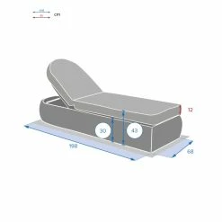 Lit Piscine Moorea Terre Ombre Hespéride -Demeyers Magasin lit piscine moorea terre ombre hesperide 7