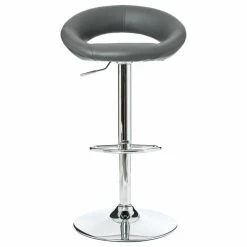 Tabouret De Bar Sasha Gris Atmosphera 7 Tabouret De Bar Sasha Gris Atmosphera -Demeyers Magasin lot 2 tabourets de bar sasha gris 2