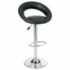 Tabouret De Bar Sasha Noir Atmosphera -Demeyers Magasin lot 2 tabourets de bar sasha noir