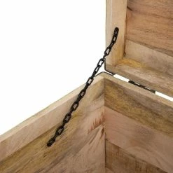 Malle Pouf Vintage En Bois Atmosphera 11 Malle Pouf Vintage En Bois Atmosphera -Demeyers Magasin malle pouf vintage en bois atmosphera 3