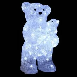 Maman + Bébé Ours Lumineux 56 LED -Demeyers Magasin maman bebe ours lumineux 56 led 2