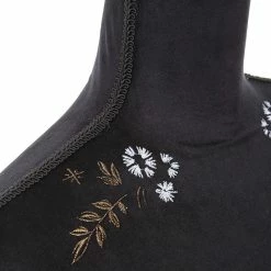 Mannequin Velours Noir 160 Cm Night Atmosphera -Demeyers Magasin mannequin velours noir 160 cm night atmosphera 1