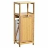 Meuble Bas Bambou Avec Panier à Linge Mahé -Demeyers Magasin meuble bas bambou avec panier linge mahe