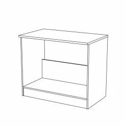 Demeyere Meuble Bas Blanc Sous évier 100 Cm Mammy -Demeyers Magasin meuble bas blanc sous evier 100 cm mammy 2