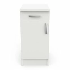 Demeyere Meuble Bas De Cuisine Blanc 1 Porte 1 Tiroir Mammy -Demeyers Magasin meuble bas de cuisine blanc 1 porte 1 tiroir mammy 2