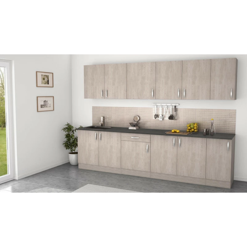 Demeyere Meuble De Cuisine Bas 1 Porte 1 Tiroir 60 Cm Paprika 4 Demeyere Meuble De Cuisine Bas 1 Porte 1 Tiroir 60 Cm Paprika – Image 2