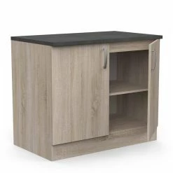 Demeyere Meuble De Cuisine Bas 2 Portes 100cm Paprika -Demeyers Magasin meuble de cuisine bas 2 portes 100cm paprika 1 3