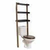 Meuble Dessus De WC 3 étagères En Acacia -Demeyers Magasin meuble dessus wc 3 etageres en acacia tendance