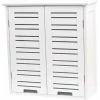 Meuble Haut 2 Portes Blanc Miami -Demeyers Magasin meuble haut 2 portes blanc