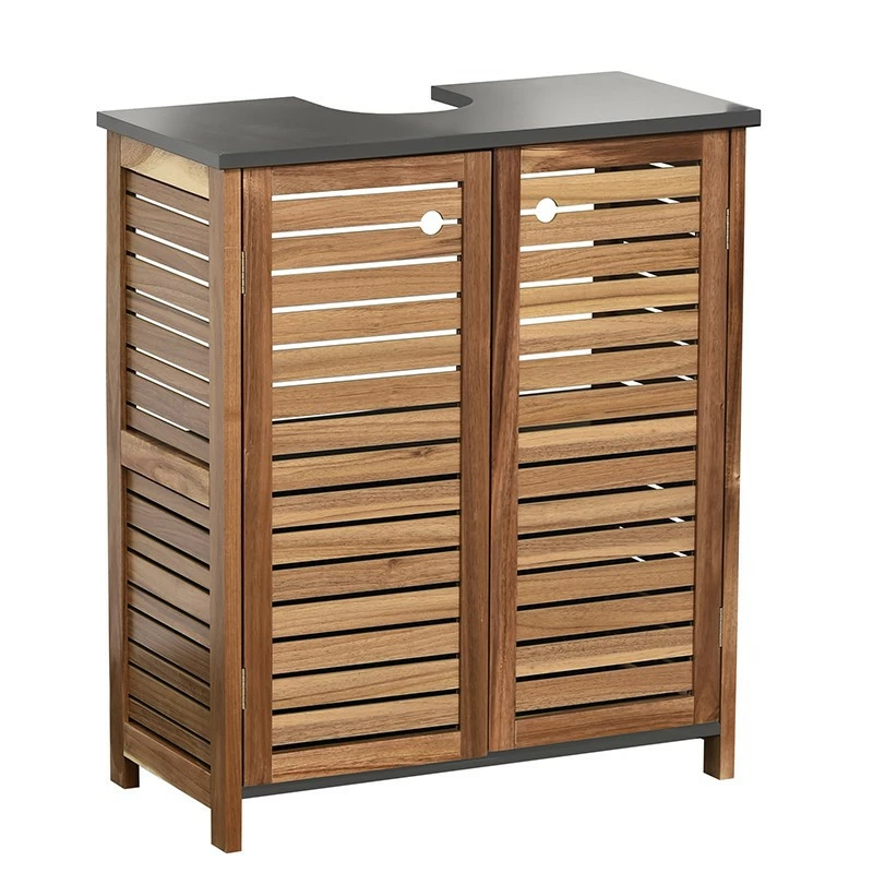 Meuble Sous Lavabo 2 Portes En Acacia 3 Meuble Sous Lavabo 2 Portes En Acacia