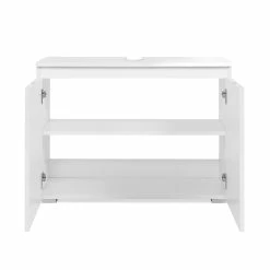 Meuble Sous Vasque 2 Portes Capetown Blanc -Demeyers Magasin meuble sous vasque 2 portes capetown blanc 2