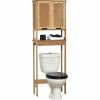 Meuble Dessus WC Bambou 2 Portes Mahé -Demeyers Magasin meuble wc bambou collection mahe